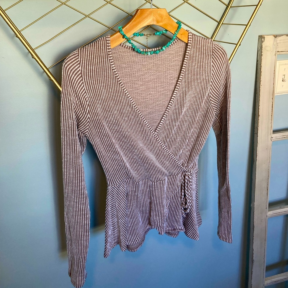 Used soft long sleeve top